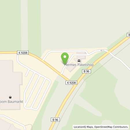 Standortübersicht der Benzin-Super-Diesel Tankstelle: JET HOYERSWERDA AN DER B 97 in 02977, HOYERSWERDA
