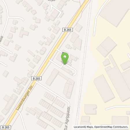 Standortübersicht der Benzin-Super-Diesel Tankstelle: JET HUERTH LUXEMBURGER STR. 259 in 50354, HUERTH