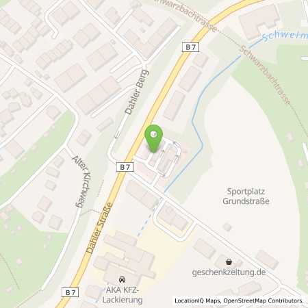 Standortübersicht der Benzin-Super-Diesel Tankstelle: Shell Wuppertal Dahler Str. 34 in 42389, Wuppertal