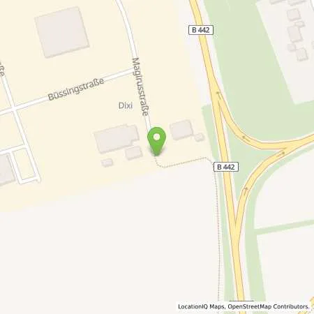 Standortübersicht der Tankstelle M1 Lauenau in 31867 Lauenau