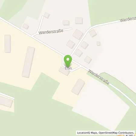 Standortübersicht der Tankstelle Elan Goldberg in 19399 Goldberg