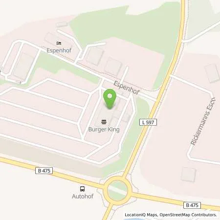 Standortübersicht der Tankstelle Aral Tankstelle in 49549 Ladbergen