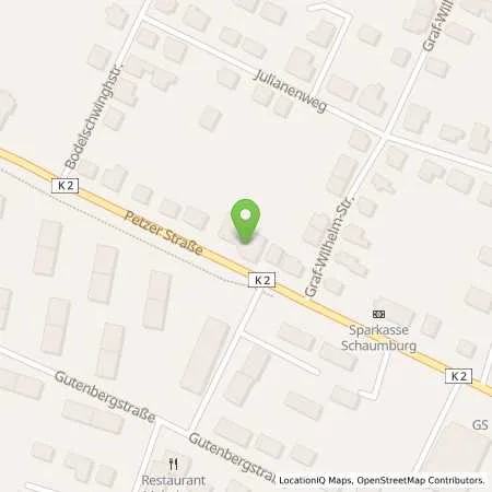 Standortübersicht der Tankstelle Bernd Nosek in 31675 Bückeburg