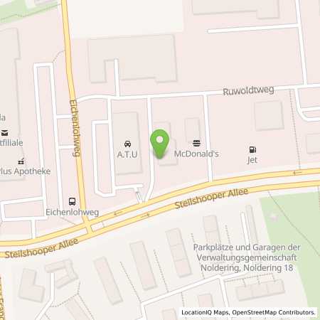Standortübersicht der Benzin-Super-Diesel Tankstelle: CleanCar AG NL 123 in 22309, Hamburg