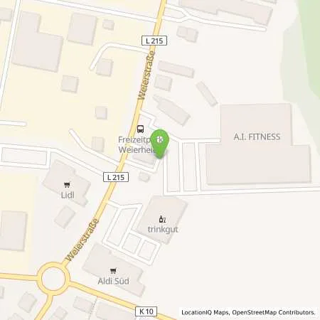 Standortübersicht der Tankstelle JET OBERHAUSEN WEIERSTR. 96 in 46149 OBERHAUSEN