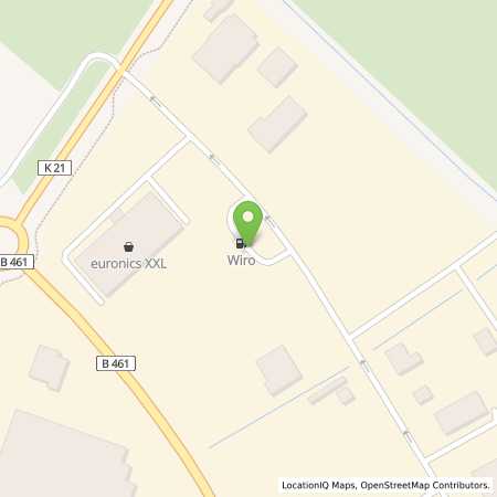 Standortübersicht der Benzin-Super-Diesel Tankstelle: WT-Wittmund in 26409, Wittmund