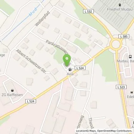 Standortübersicht der Tankstelle Leyla Kaya in 69427 Mudau