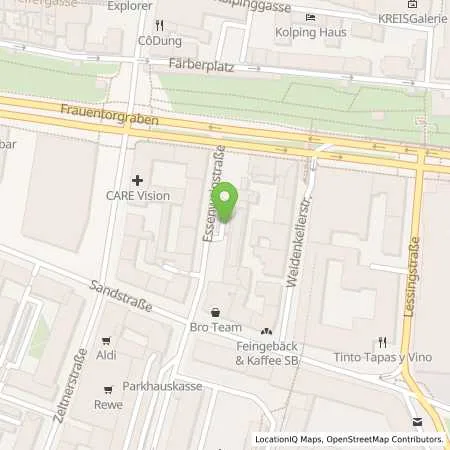 Standortübersicht der Tankstelle AVIA Tankstelle in 90443 Nürnberg