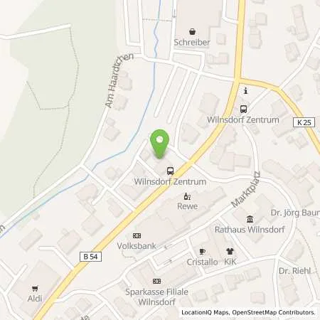 Standortübersicht der Tankstelle Esso Tankstelle in 57234 WILNSDORF