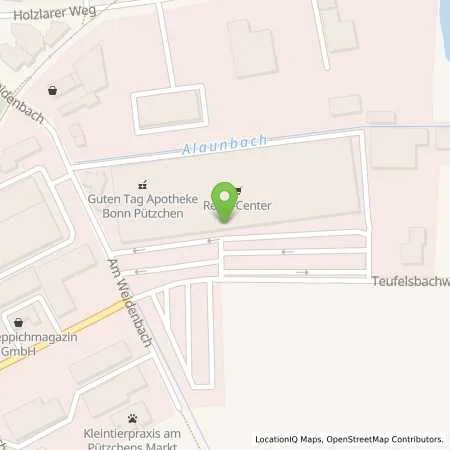 Standortübersicht der Tankstelle REWE Tankstelle in 53229 Bonn / Beul