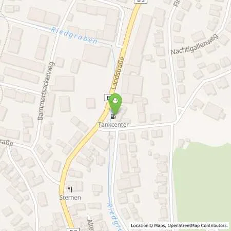 Standortübersicht der Tankstelle Tankcenter Sinzheim in 76547 Sinzheim