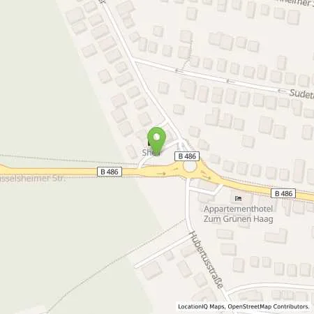 Standortübersicht der Tankstelle Shell Moerfelden-Walldorf Am Schlichter 2 in 64546 Moerfelden (Walldorf)