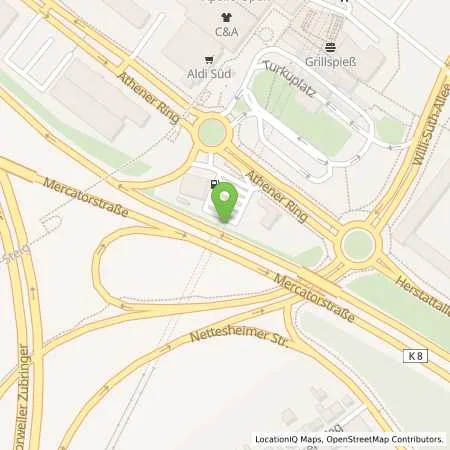 Standortübersicht der Tankstelle Aral Tankstelle in 50765 Köln