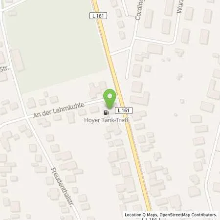 Standortübersicht der Tankstelle Walsrode in 29664 Walsrode