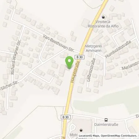 Standortübersicht der Tankstelle Aral Tankstelle in 88074 Meckenbeuren