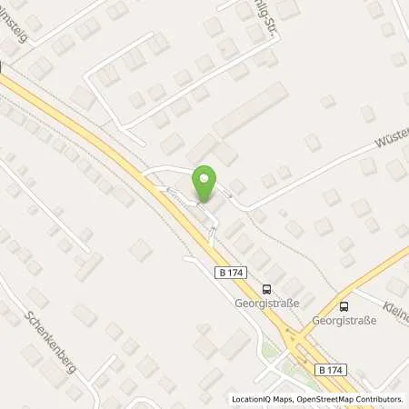 Standortübersicht der Tankstelle TotalEnergies Chemnitz in 09127 Chemnitz