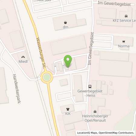 Standortübersicht der Benzin-Super-Diesel Tankstelle: Bad Endorf Gewerbegebiet 10 in 83093, Bad Endorf