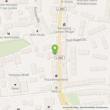 Standortübersicht der Tankstelle Esso Tankstelle in 34121 KASSEL