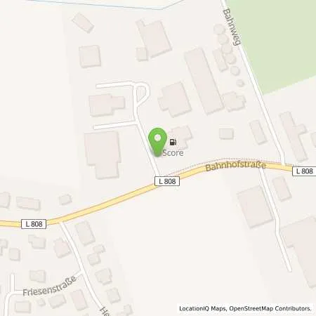 Standortübersicht der Tankstelle Carolinensiel in 26409 Carolinensiel