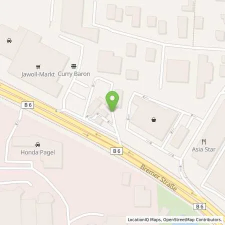 Standortübersicht der Tankstelle Shell Garbsen Bremer Str. 4 in 30823 Garbsen