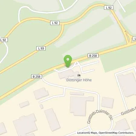 Standortübersicht der Tankstelle Hans Joachim Retterath in 53520 Döttinger (Höhe)