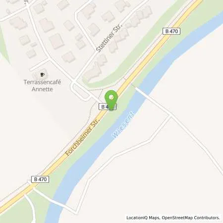 Standortübersicht der Tankstelle Aral Tankstelle in 91320 Ebermannstadt