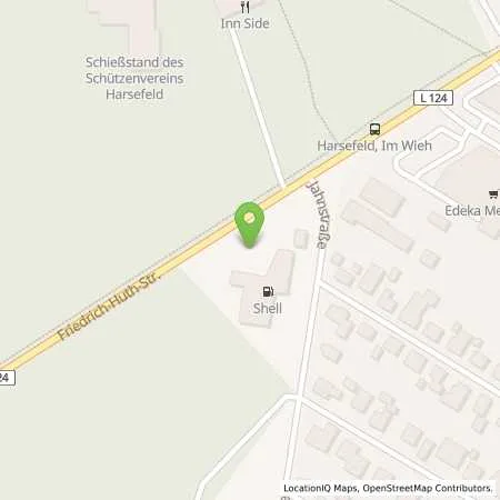 Standortübersicht der Tankstelle Shell Harsefeld Jahnstr. 16 in 21698 Harsefeld