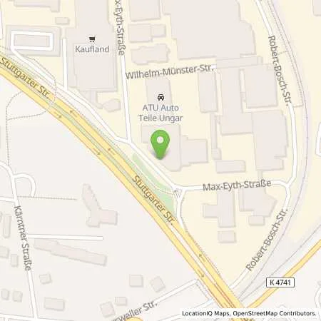 Standortübersicht der Tankstelle Supermarkt-Tankstelle FREUDENSTADT MAX-EYTH-STR. 19 in 72250 FREUDENSTADT