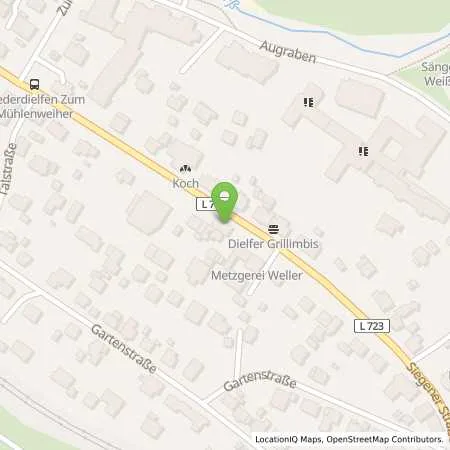 Standortübersicht der Tankstelle Heupel Wilnsdorf in 57234 Wilnsdorf