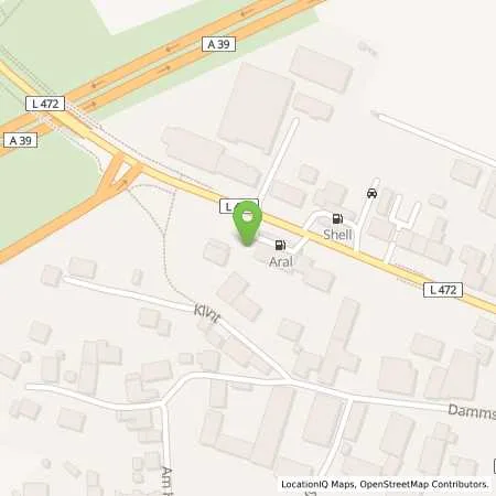 Standortübersicht der Tankstelle Aral Tankstelle in 38229 Salzgitter