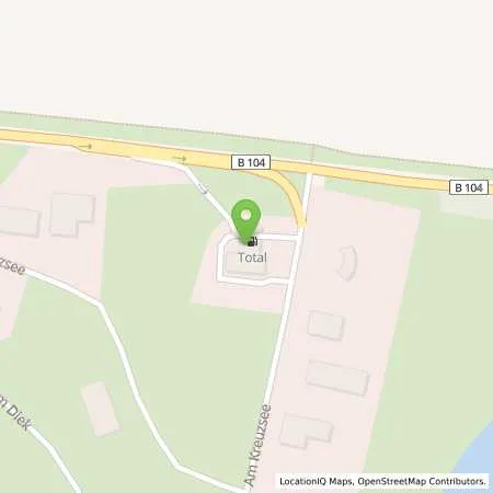 Standortübersicht der Tankstelle TotalEnergies Brueel in 19412 Brueel