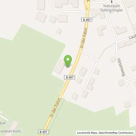 Standortübersicht der Tankstelle Fricke in 37603 Holzminden