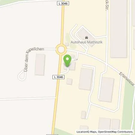 Standortübersicht der Tankstelle TotalEnergies Mengerskirchen in 35794 Mengerskirchen