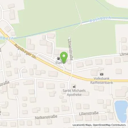 Standortübersicht der Tankstelle Elan Schwabhausen in 85247 Schwabhausen