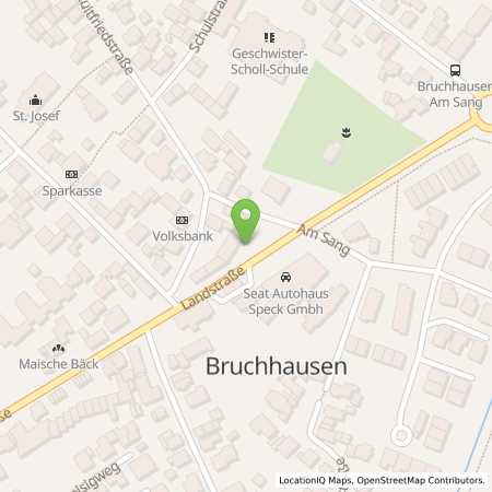 Benzin-Super-Diesel Tankstellen Details Bruchhausen in 76275 Ettlingen ansehen