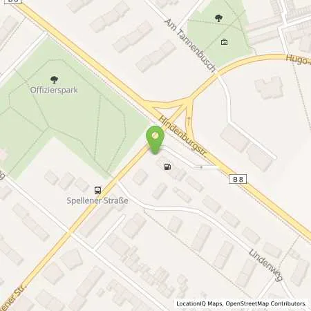 Standortübersicht der Tankstelle Aral Tankstelle in 46562 Voerde