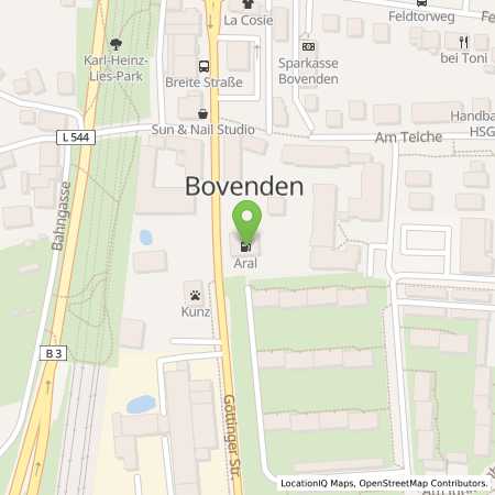 Benzin-Super-Diesel Tankstellen Details Aral Tankstelle in 37120 Bovenden ansehen