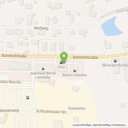 Standortübersicht der Tankstelle Esso Tankstelle in 86650 WEMDING