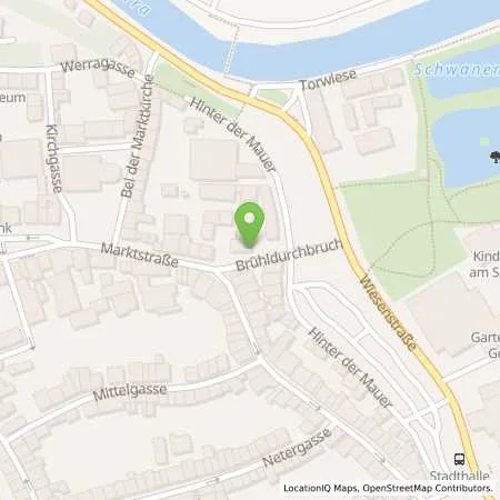 Standortübersicht der Tankstelle AVIA Tankstelle in 37269 Eschwege