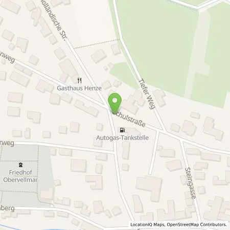 Standortübersicht der Tankstelle Vellmar in 34246 Vellmar