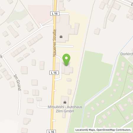 Standortübersicht der Benzin-Super-Diesel Tankstelle: Esso Tankstelle in 16816, NEURUPPIN