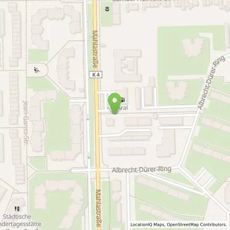 Standortübersicht der Tankstelle Aral Tankstelle in 67227 Frankenthal