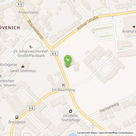 Standortübersicht der Tankstelle Shell Koeln Brauweiler Str. 30-32 in 50859 Koeln