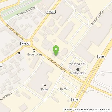 Standortübersicht der Tankstelle MTB Tankstelle in 75223 Niefern