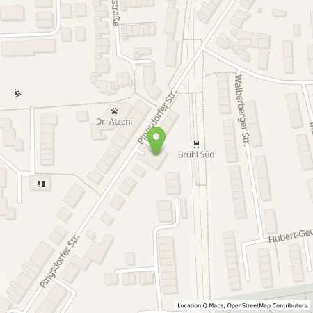 Standortübersicht der Tankstelle PM in 50321 Brühl