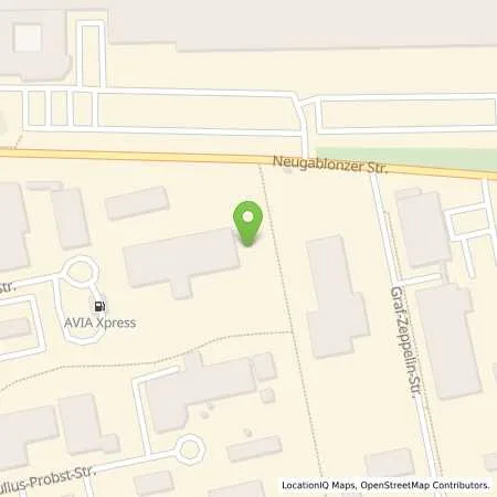 Standortübersicht der Tankstelle AVIA KESLAR in 87600 Kaufbeuren