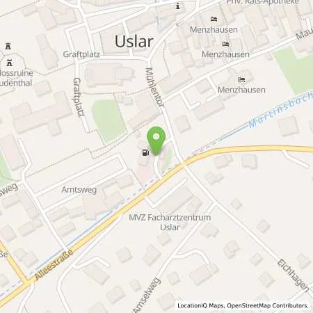 Standortübersicht der Tankstelle OIL! Tankstelle Uslar in 37170 Uslar