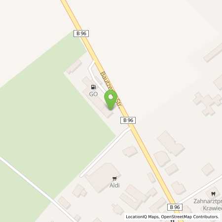 Standortübersicht der Benzin-Super-Diesel Tankstelle: GO Oppach Bautzner Str. in 02763, Oppach