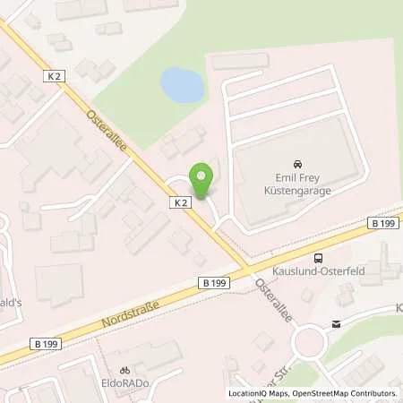 Standortübersicht der Tankstelle OIL! Tankstelle Flensburg in 24944 Flensburg