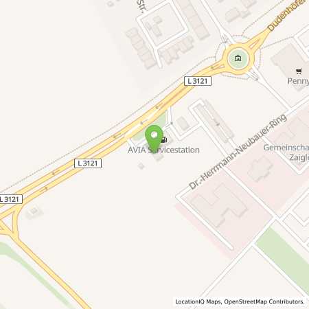 Standortübersicht der Benzin-Super-Diesel Tankstelle: AVIA Tankstelle in 63500, Seligenstadt